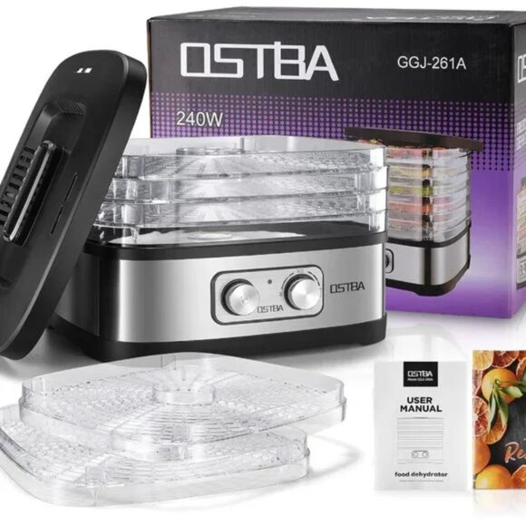 OSTBA Food Dehydrator, Dehydrator for Food and Jerky, Fruits,Veggies(NEW!) - Picture 4 of 6